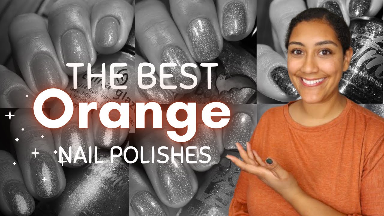 TOP 10 Orange Nail Polishes │ Polish with Rae