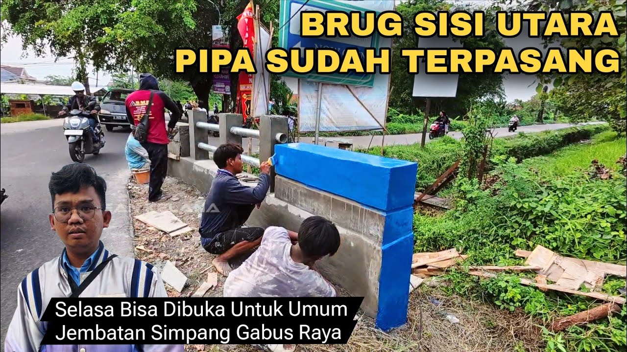 FIX❗️SELASA BISA DIBUKA UNTUK UMUM, JEMBATAN SIMPANG GABUS RAYA