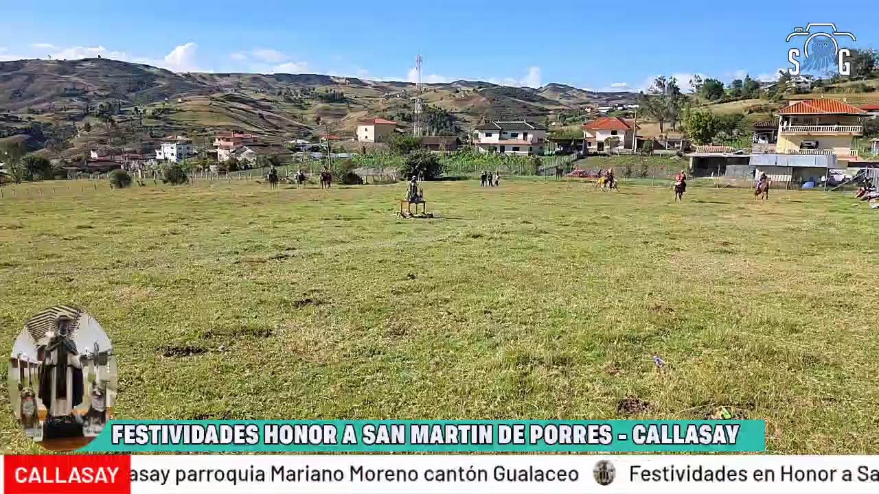 Festividades en honor San Martin de Porres,  Callasay parroquia Mariano Moreno