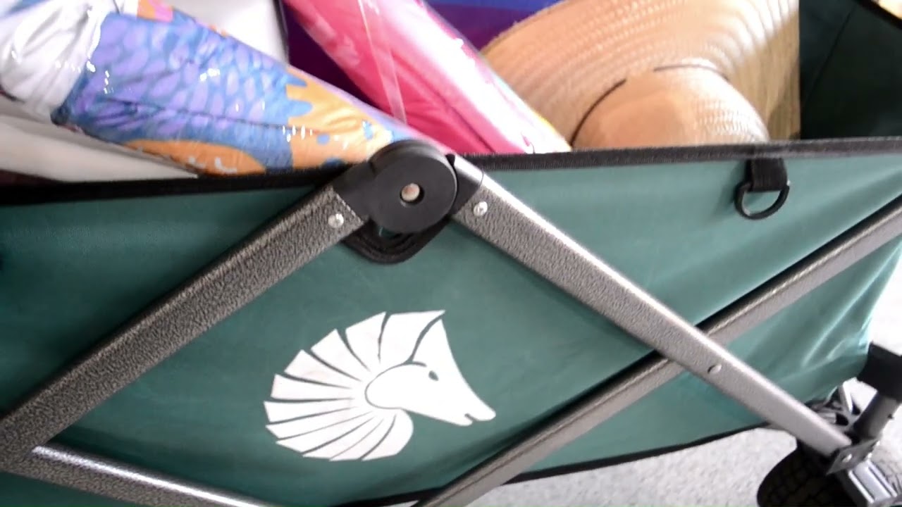 Carrinho de praia com mesa port&aacute;til SEA Horse ‐ HP Pesca, Moto e N&aacute;utica