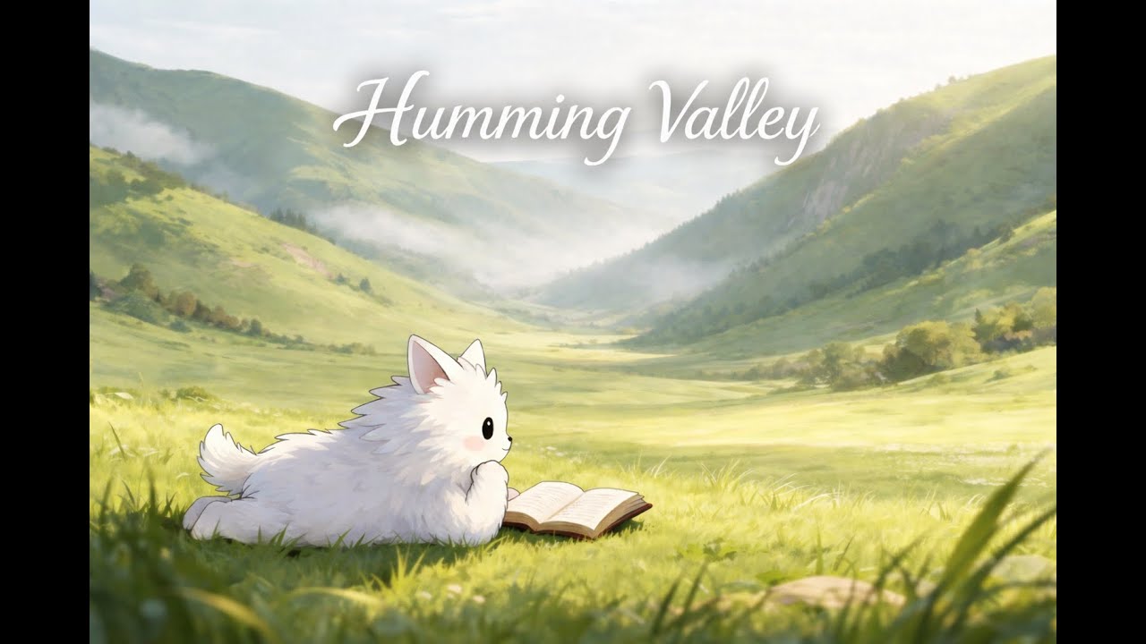 Humming Valley Stillness | Relaxing Ambient Music with Soft Humming & Calm Nature Atmosphere