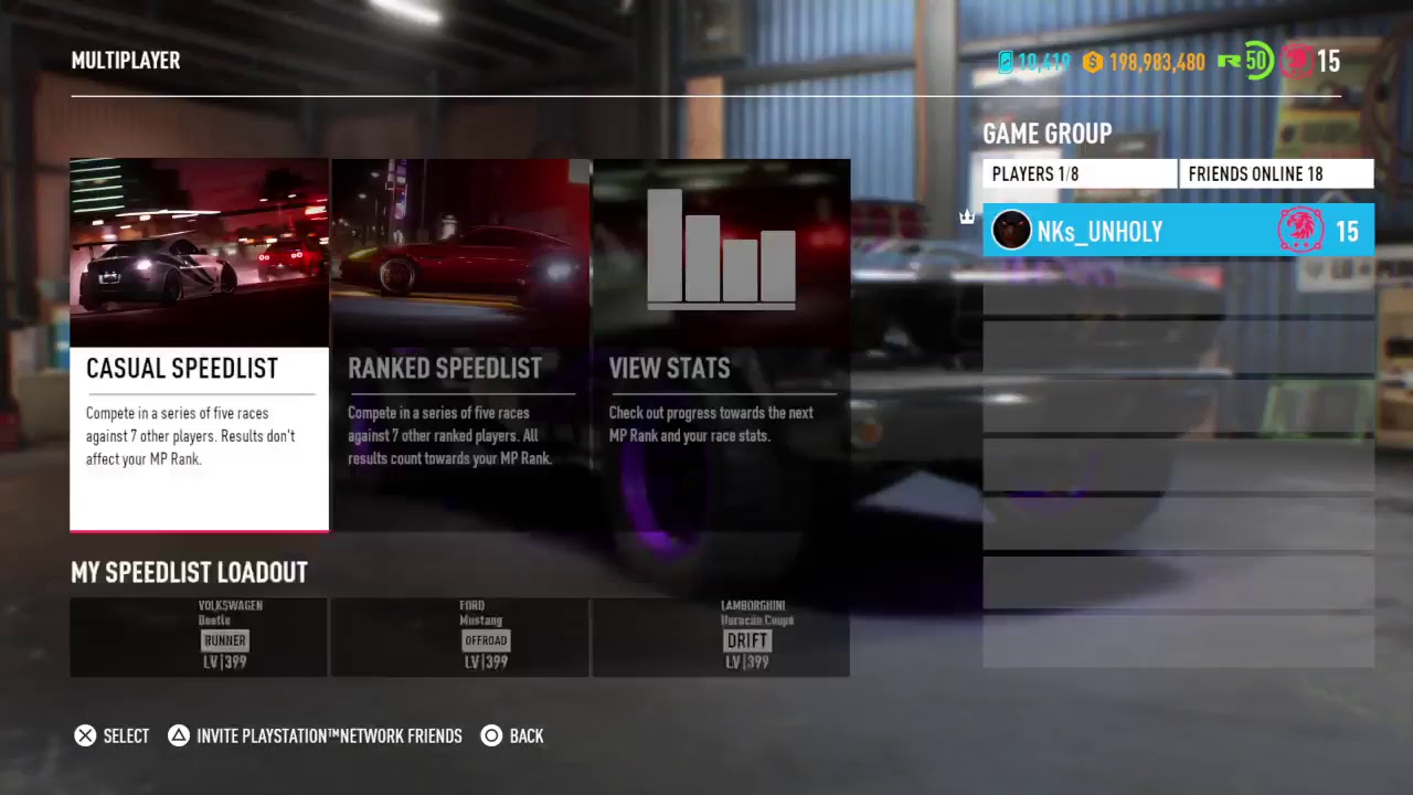 NFS Payback | Casual Speedlists | Random Livestream #14