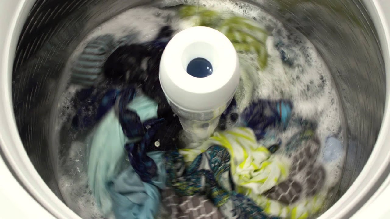 Amana Washers With High-Efficiency Agitator and Wash System With Automatic Fabric Softener Dispenser
