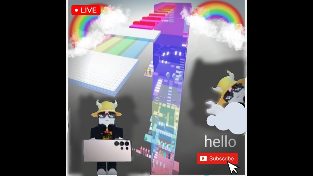 Playing Roblox|Live Streaming 😎🌈