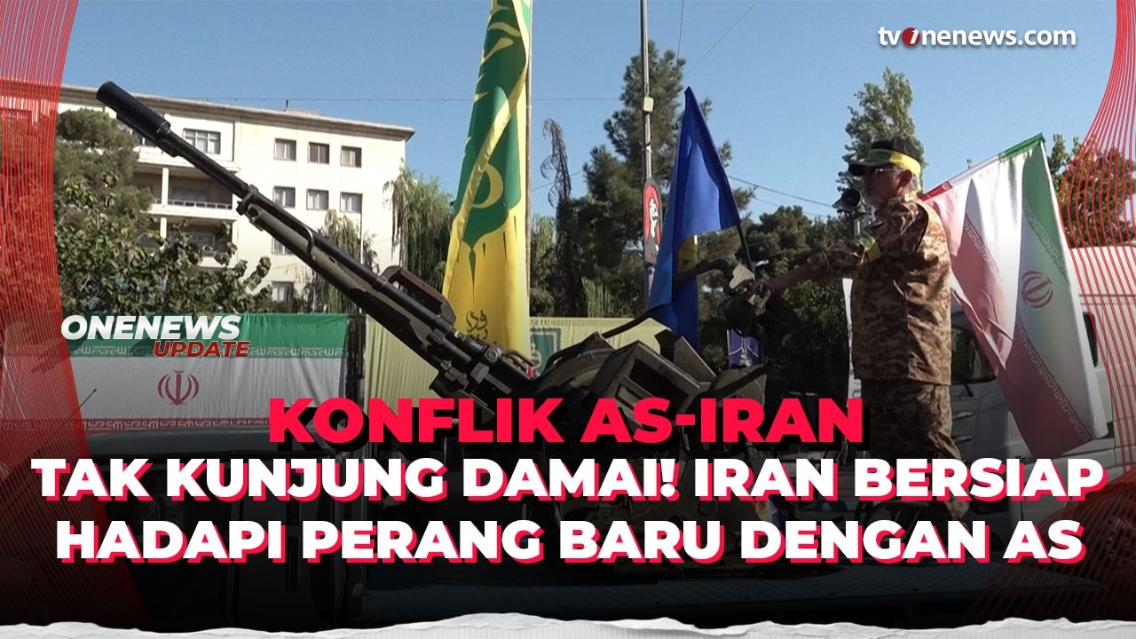 Trump Isyaratkan Serangan Besar, Iran Siaga Hadapi Segala Skenario Perang | OneNews Update