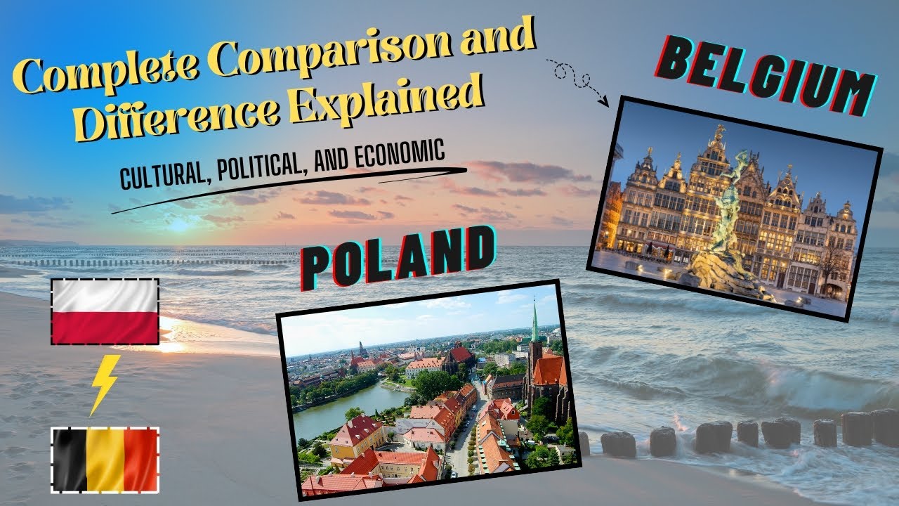 Comparison Between Poland and Belgium 🚀 | Development and Growth