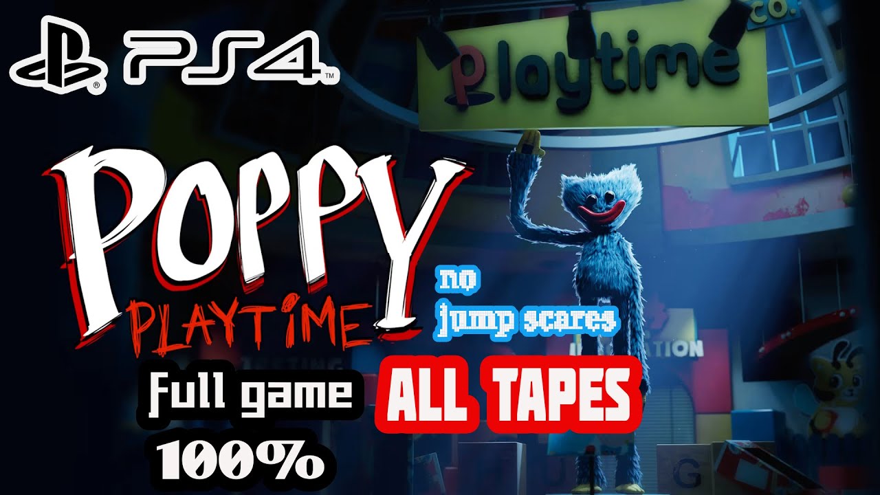 Poppy Playtime Chapter 1 PS4 FULL GAME (4K 60FPS