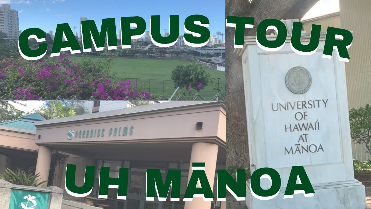 touring my college campus for the first time!! (UH MANOA🌈)