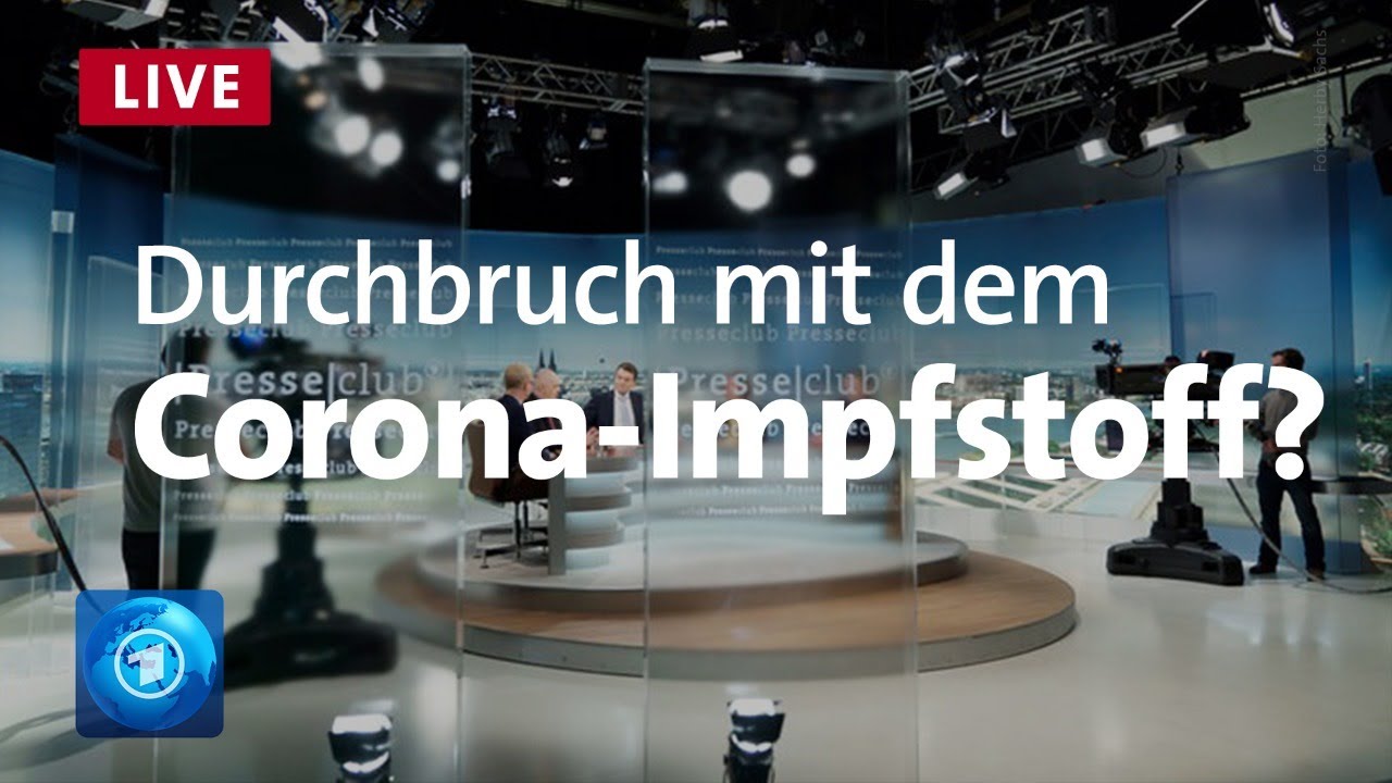 ARD-Presseclub | Corona-Impfstoff und Schnelltests - Entspannung oder harter Winter?