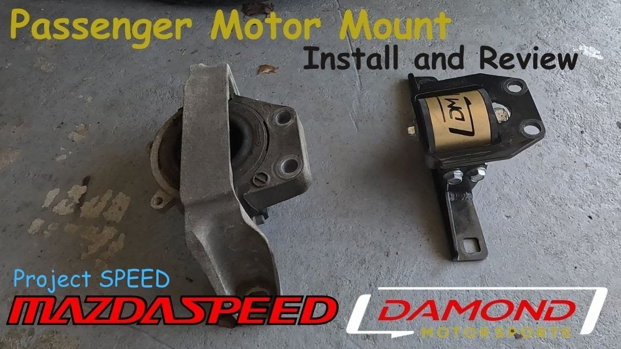 Passenger Motor Mount Install: 2012 Mazdaspeed 3