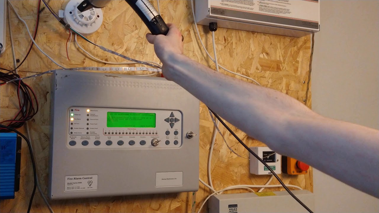 Apollo Discovery Heat Detector Test