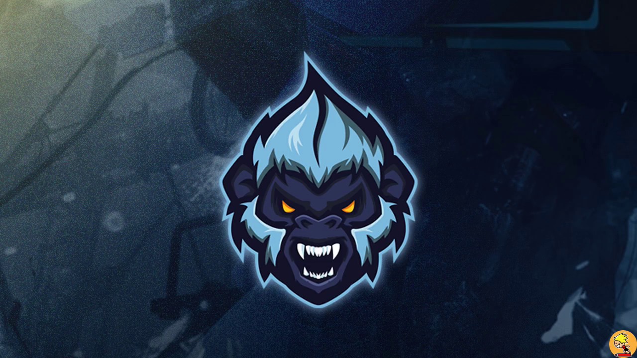 Monkey Esport Logo | Speedart