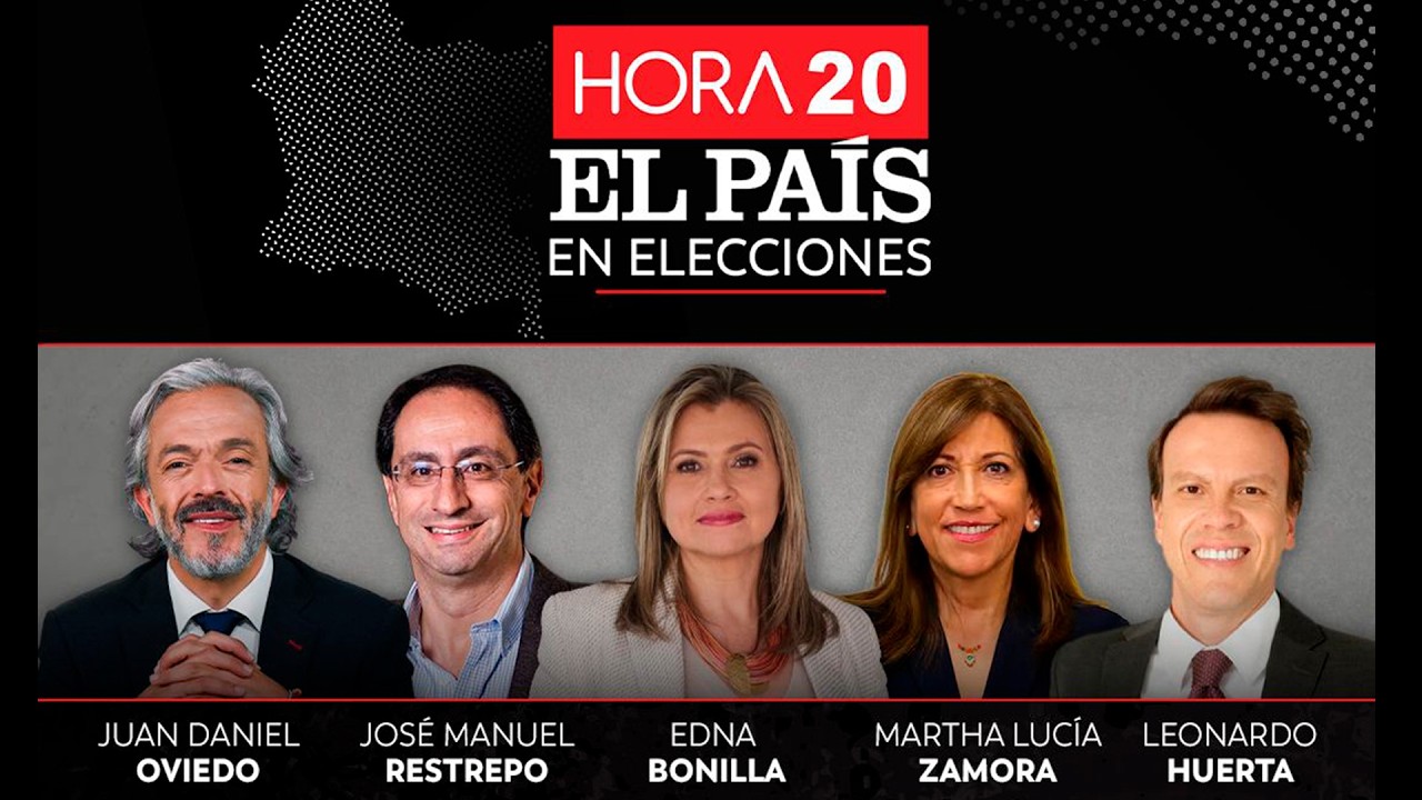 DIRECTO | HORA 20: Fórmulas vicepresidenciales | EL PAÍS