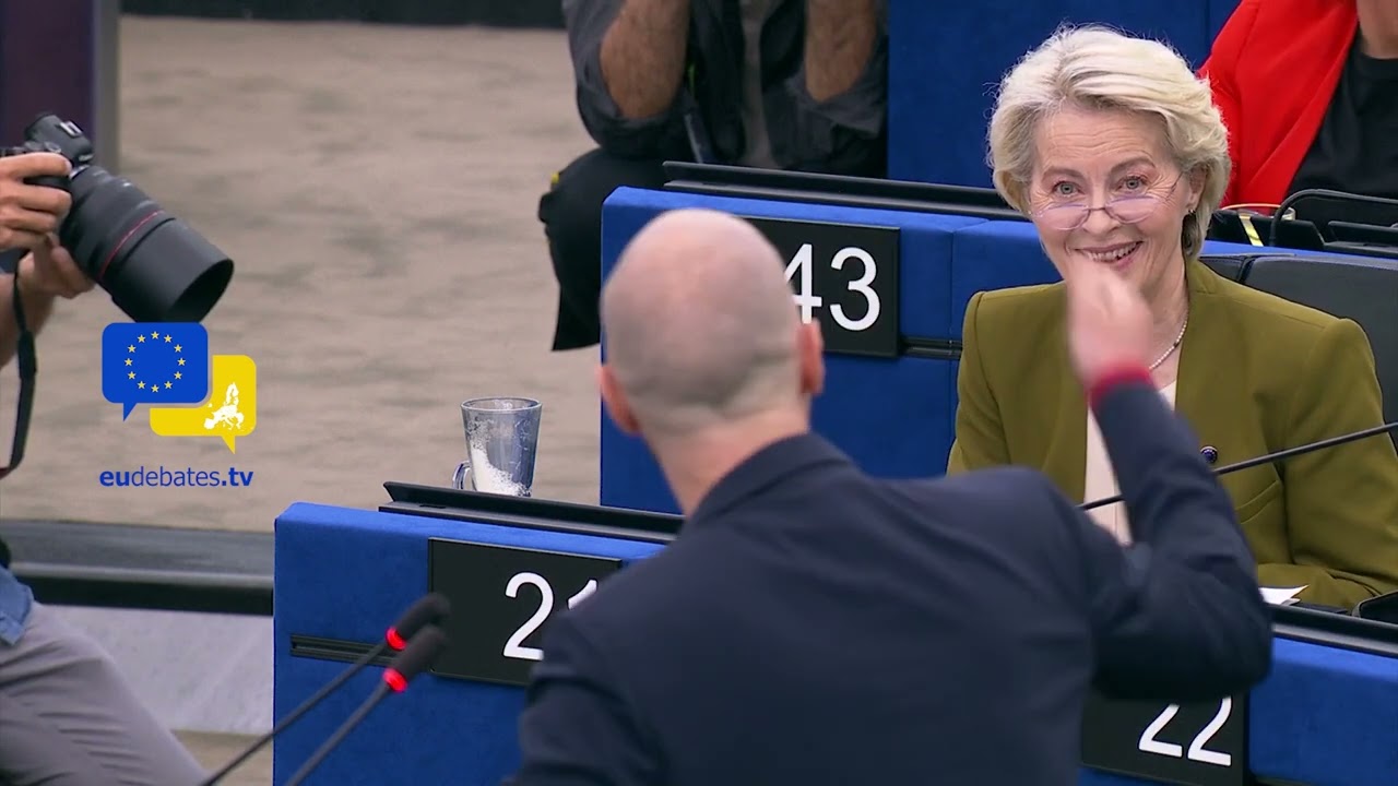 Do You Feel the People’s Anger? Marc Botenga Confronts Ursula von der Leyen at #SOTEU25