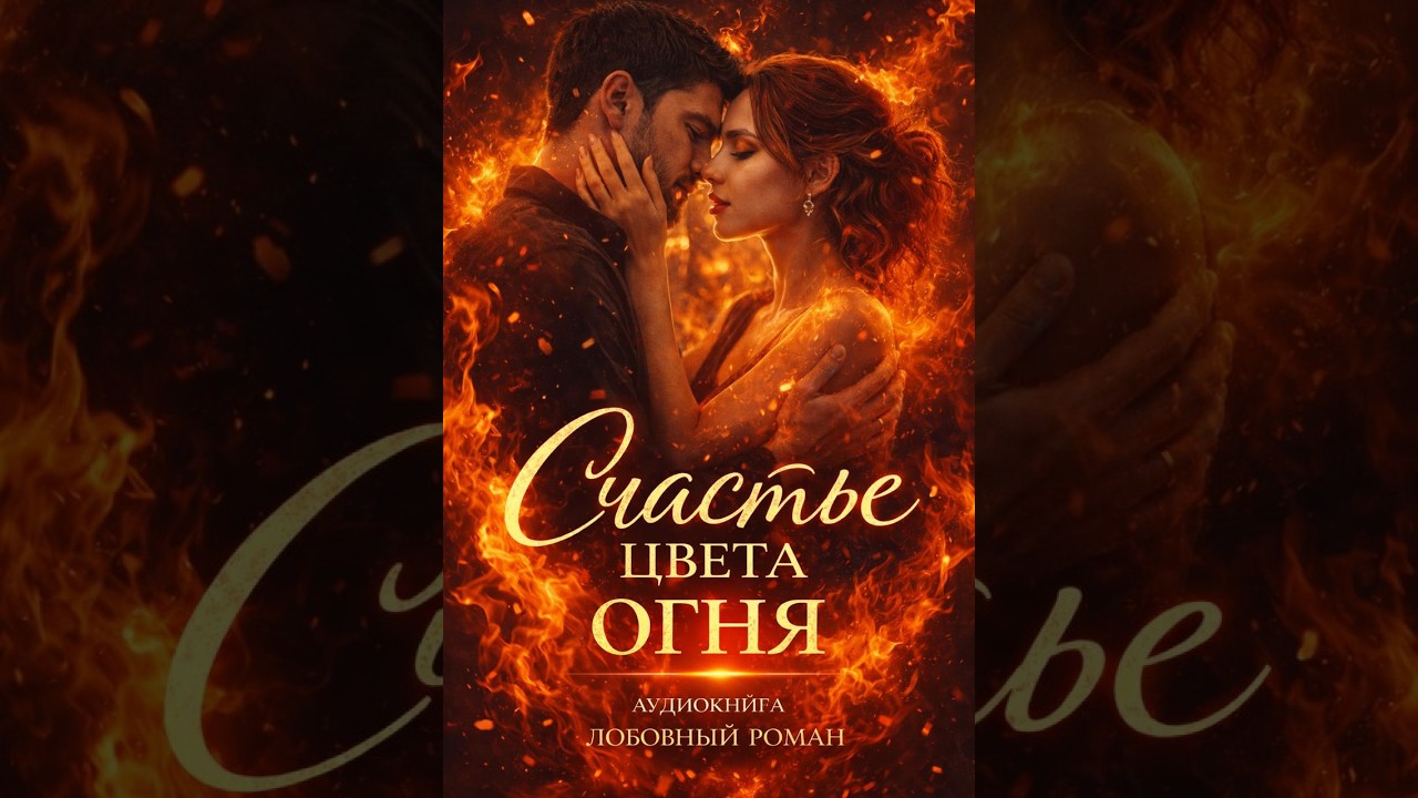 Любовный роман - Счастье цвета  огня 🔥 ПОЛНАЯ АУДИОКНИГА !