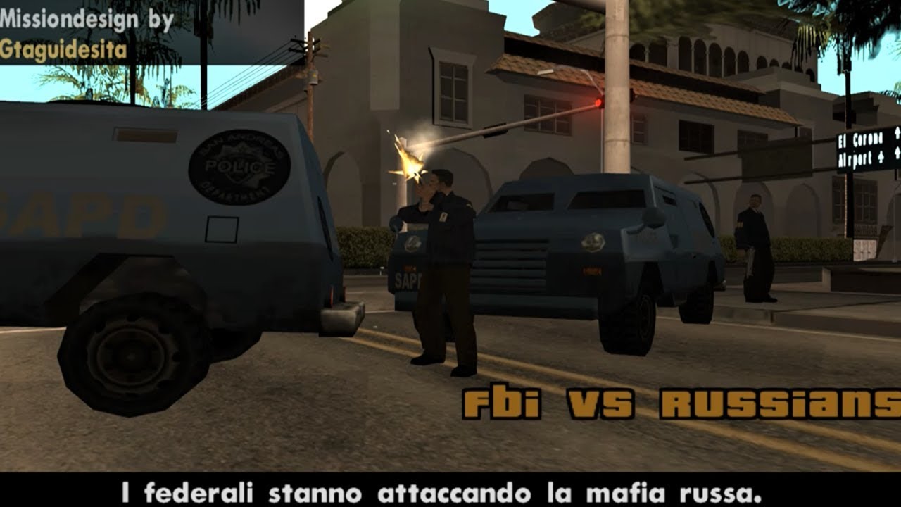 GTA san andreas - DYOM mission # 79 - Fbi vs Russians