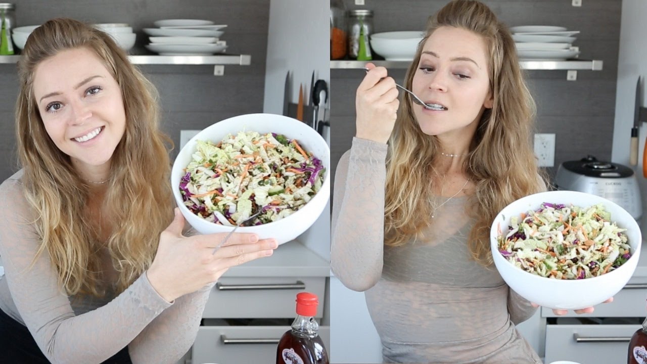VEGAN THAI ALMOND SALAD 10/10 - MY TINY KITCHEN