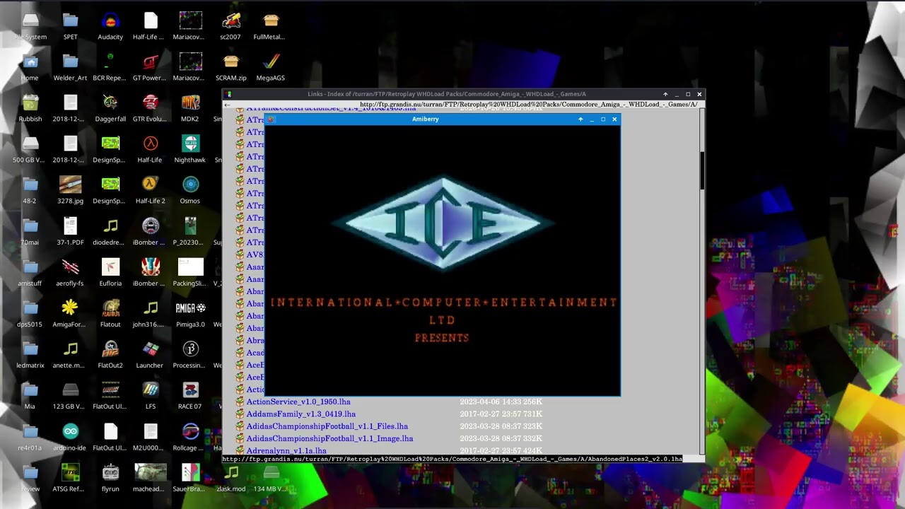 selec883 - Amiberry v7...point'n'click