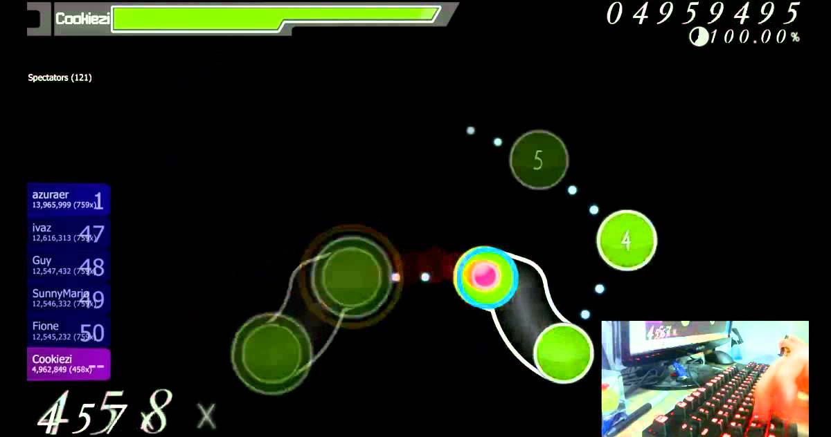 [Osu!] Cookiezi LivePlay : fake me (Science Adventure Dance Remix)