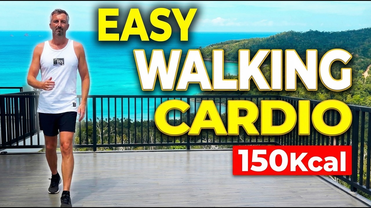 20 Minute Walk at Home Fat Loss Routine | Workout for Beginners