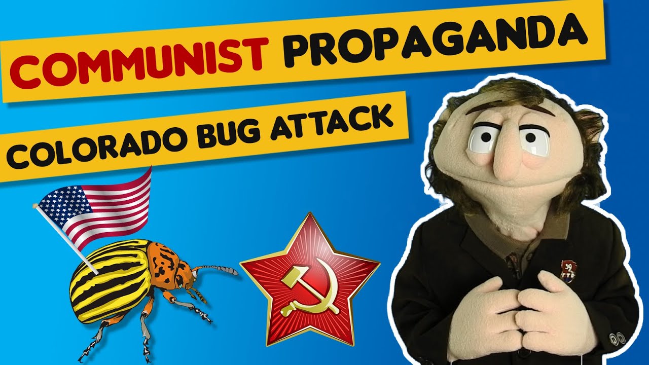 Communist Propaganda: Colorado Potato Bug Attack (How USA attacked Eastern Block)