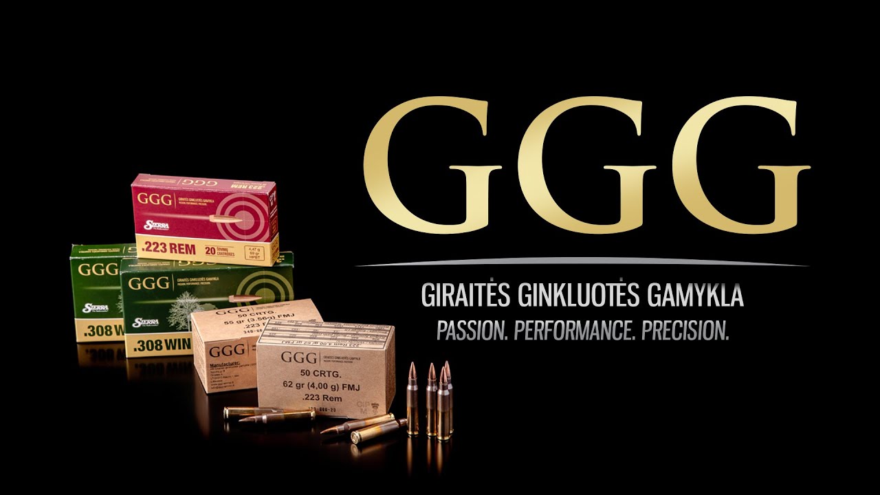 Тест патронов GGG .223 Remington 55GR, 62GR, 69GR, 77GR