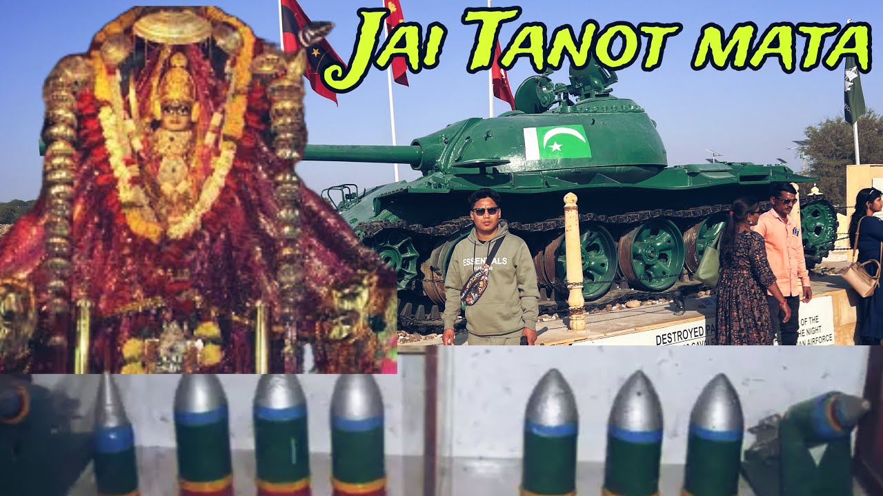 Tanot mata mandir & Longewala border or sam sand desert !! jaisalmer. rajsthan