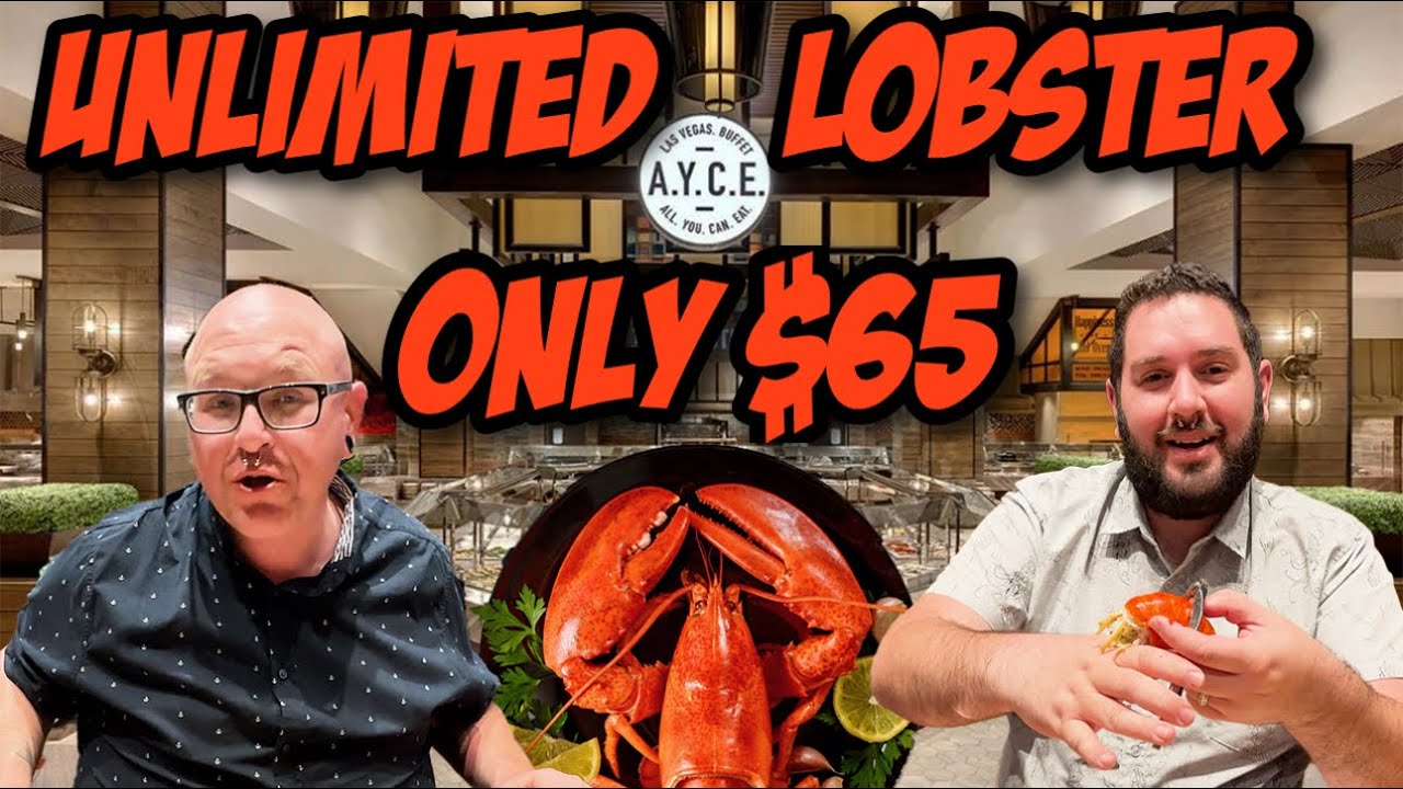 Is ALL YOU CAN EAT LOBSTER an AMAZING deal? | A.Y.C.E. Buffet at The Palms Las Vegas