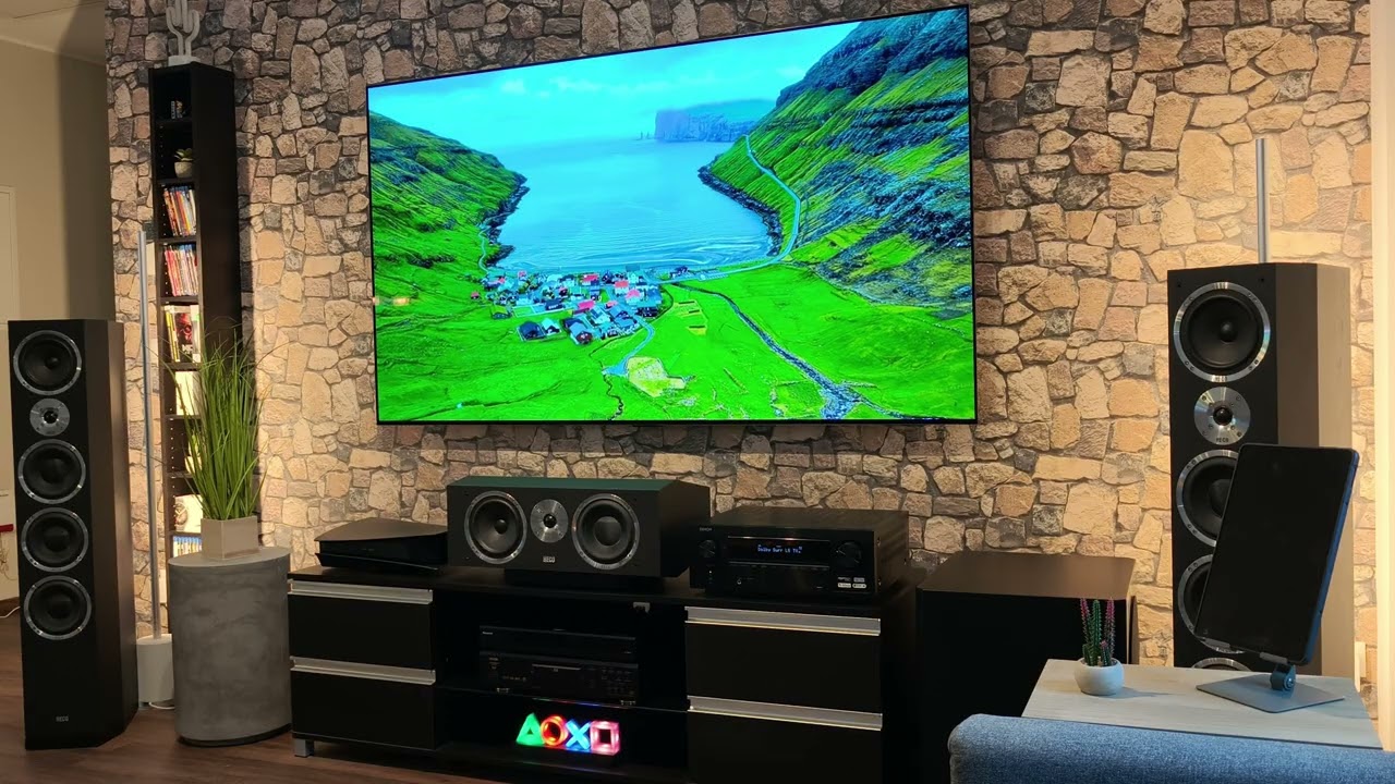 My Home Cinema | A Cinematic Living Room Experience 🎬 | #Denon | #LG #OLED | #Heco | #Arendal