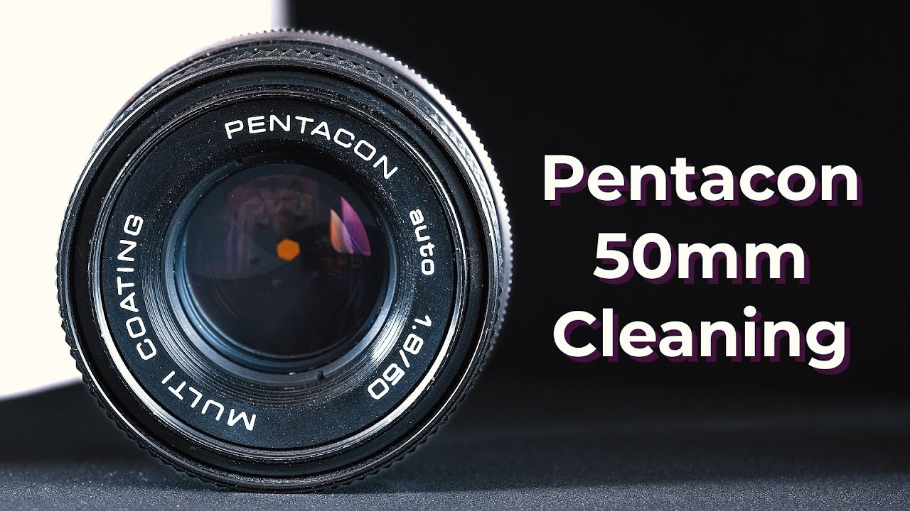 Pentacon 50mm: Разборка и чистка