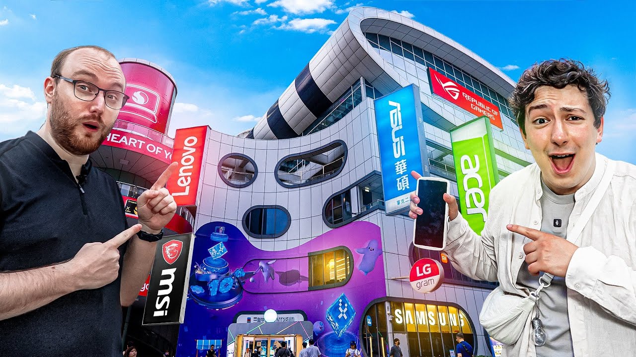 On d&eacute;couvre cet IMMENSE centre commercial TECH (Syntrend &agrave; Taipei)