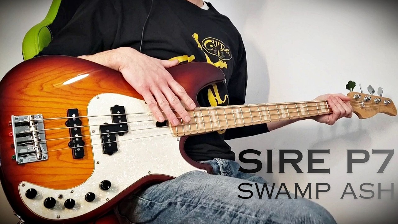 SIRE Marcus Miller P7 Swamp Ash 2nd Gen - BASS DEMO