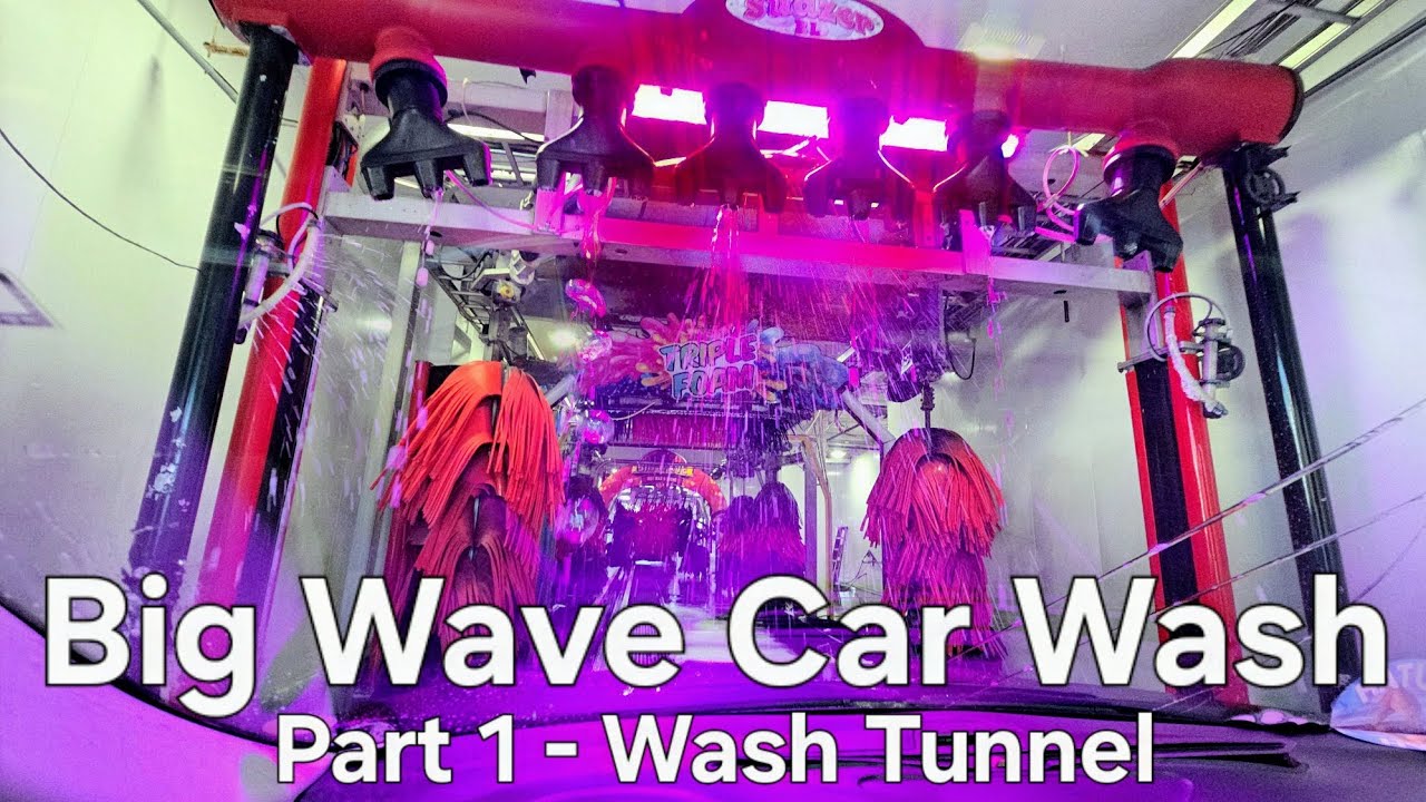 Big Wave Car Wash - Wash Tunnel