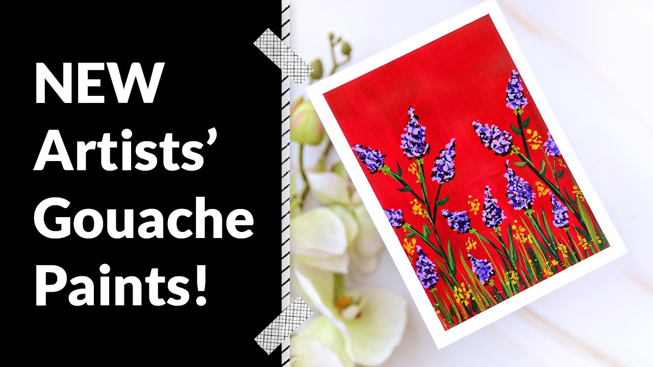 Altenew Artist&rsquo;s Gouache Set Release Video Hop + Giveaway