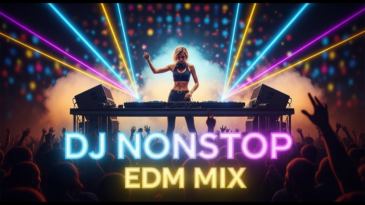 DJ NONSTOP EDM MIX ⚡ Female DJ Festival & Club Party Energy