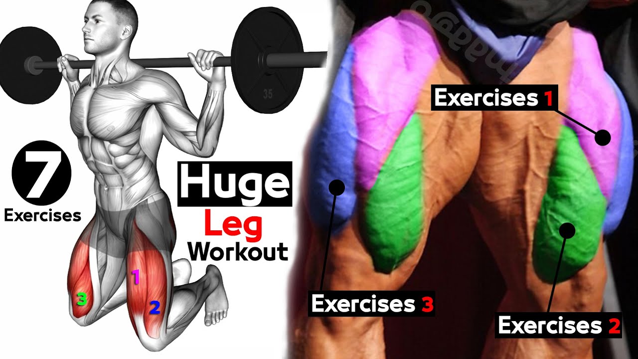 10 минут упражнения для ног - бедра, попка, подколенное сухожилие, квадрицепс