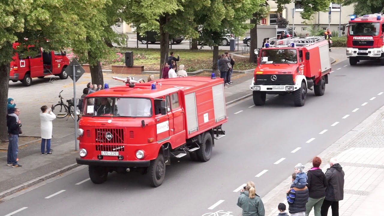 Festumzug der Feuerwehr Müncheberg am 23. Juni 2018