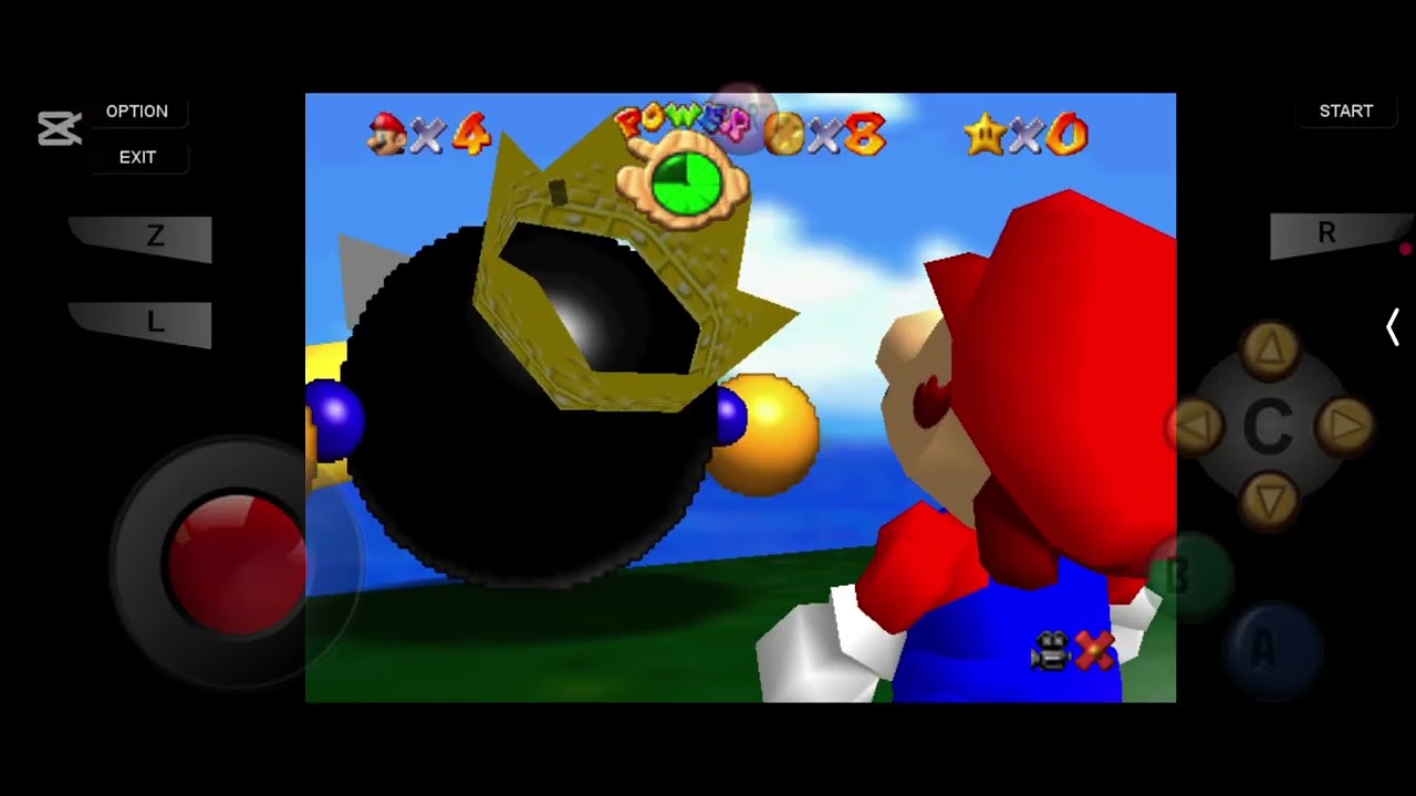 Jugando Mario 64