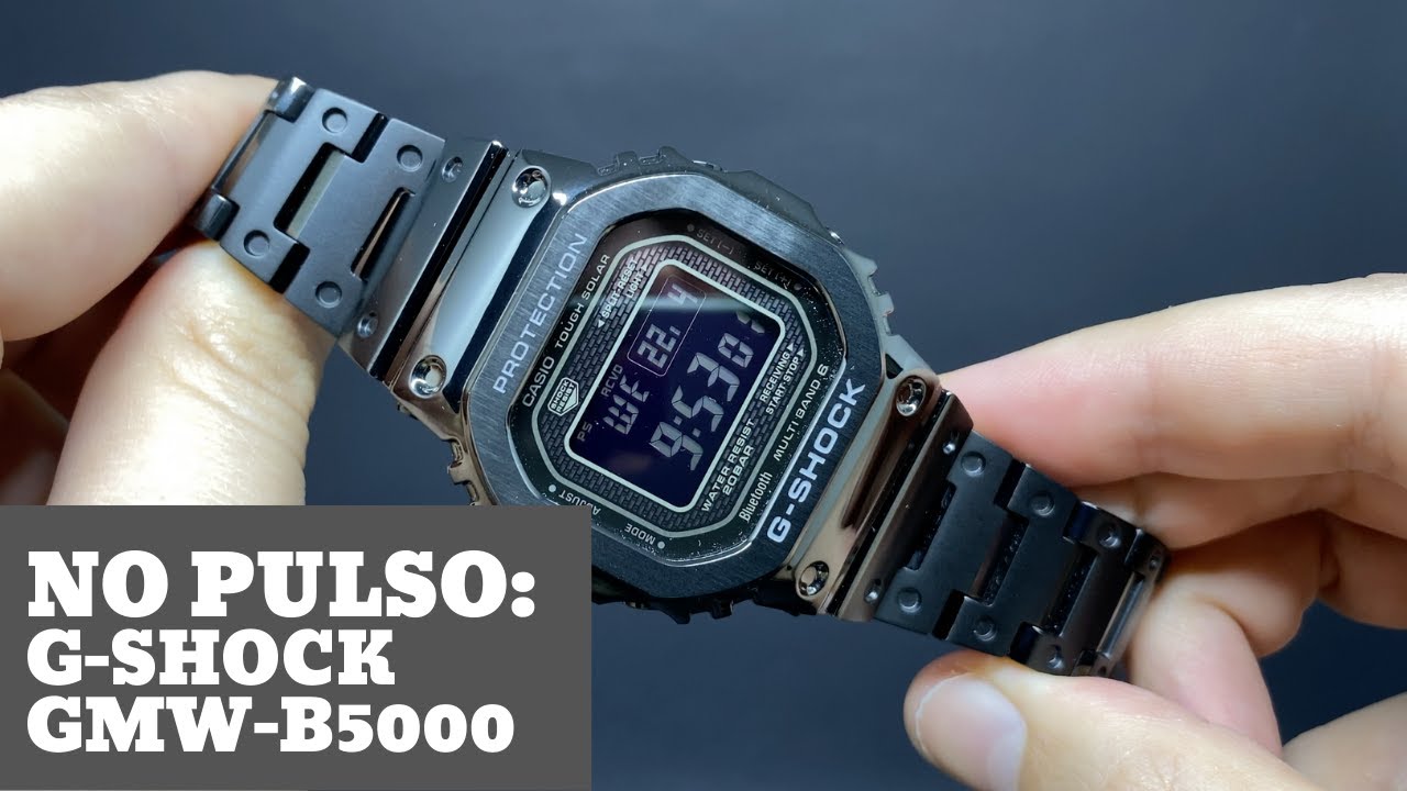 No Pulso: Casio G-Shock GMW-B5000