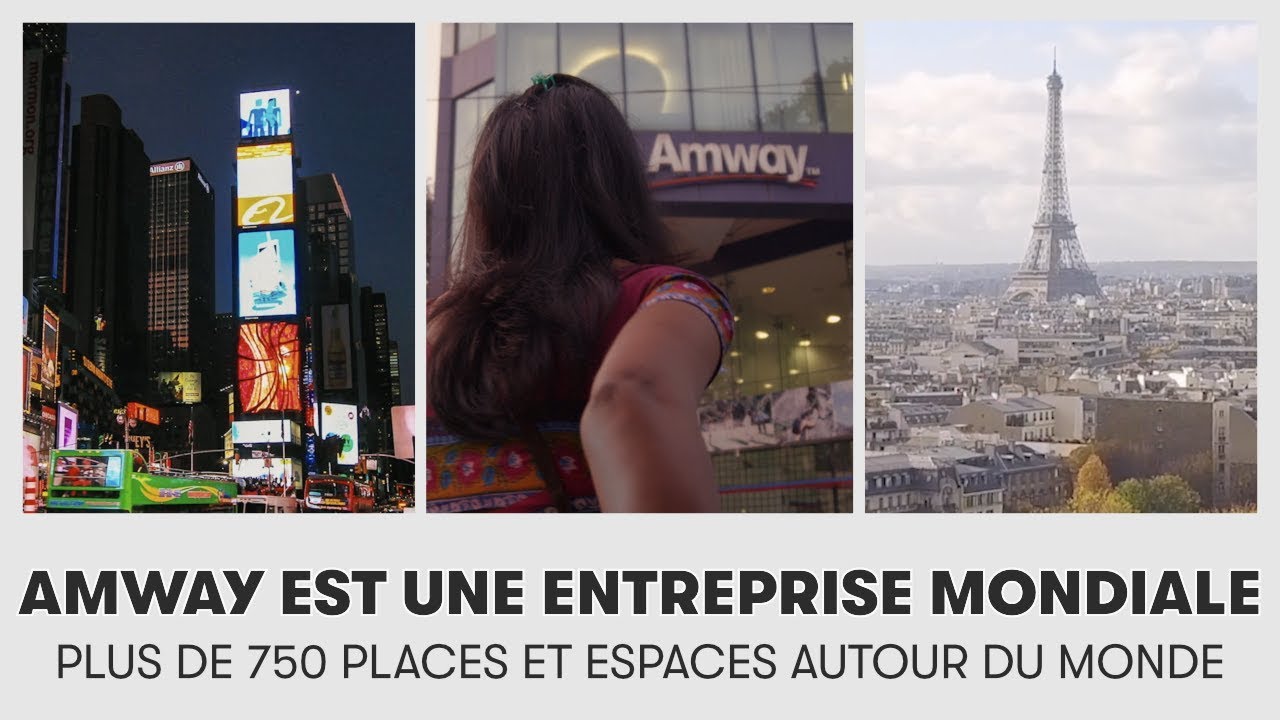 Amway Est Une Compagnie Internationale Qui Exerce Ses Activit&eacute;s Dans 100+ Pays & Territoires | Amway