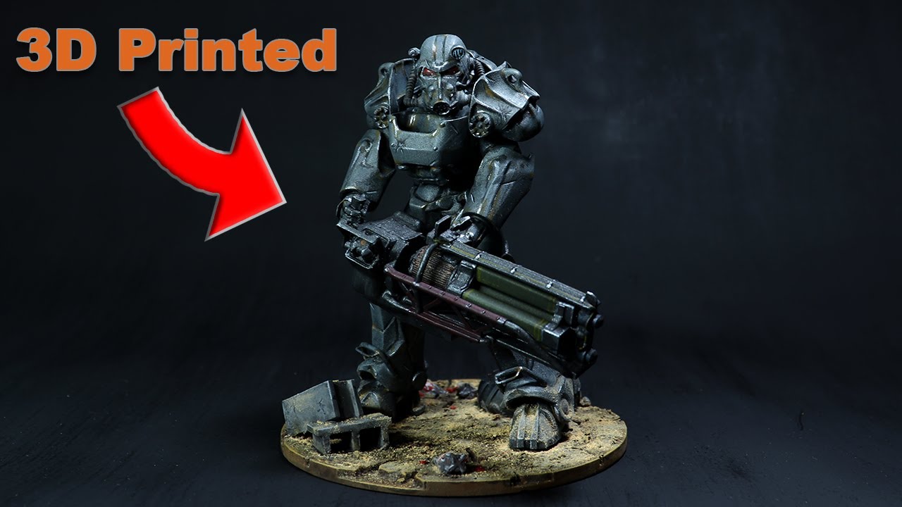 T-60 Armor Fallout 4. Print&Paint Ep:20