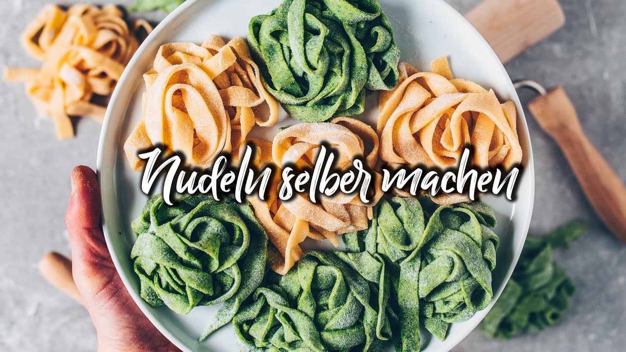 Nudeln selber machen - Nudelteig ohne Ei, vegan * Rezept