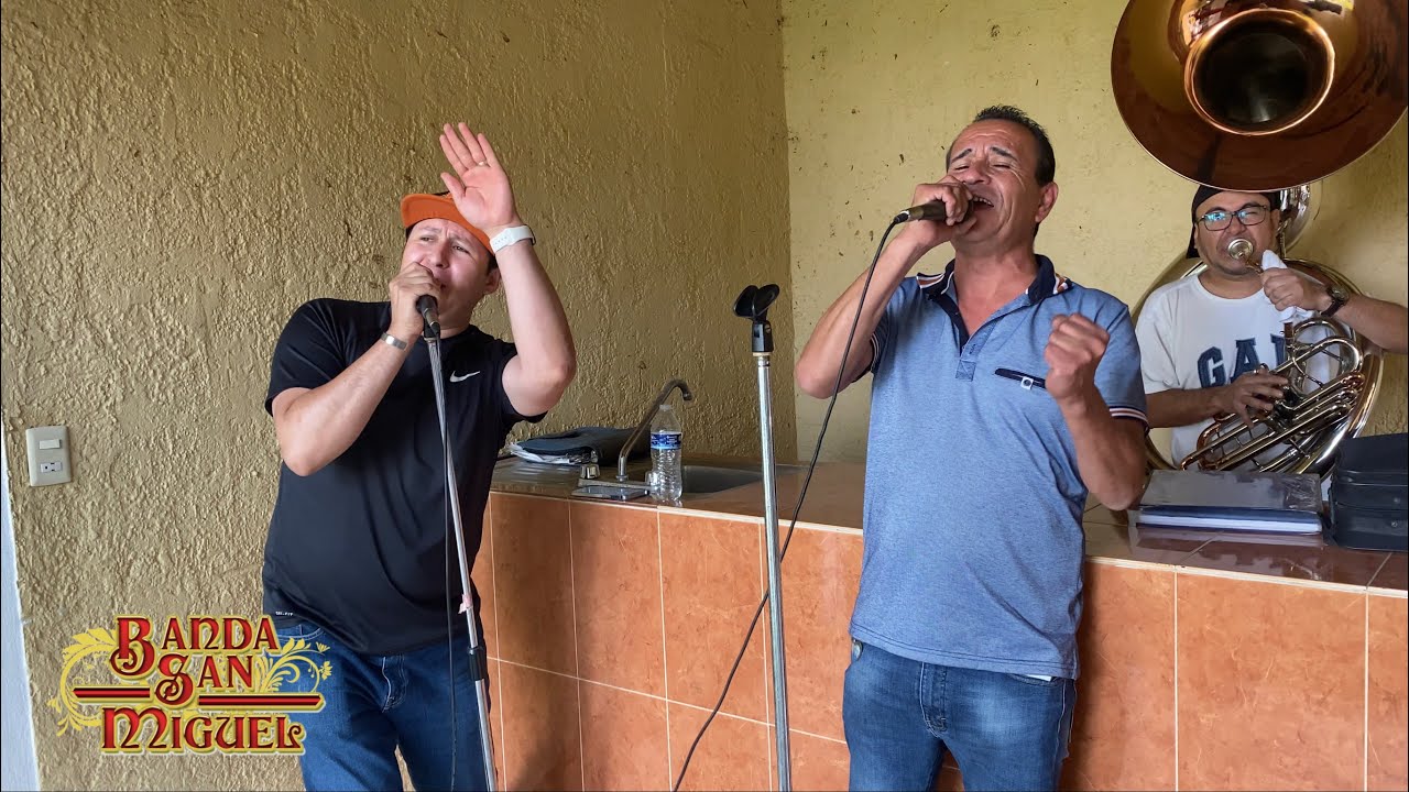 Banda San Miguel - De California Te Escribo (desde el ensayo)
