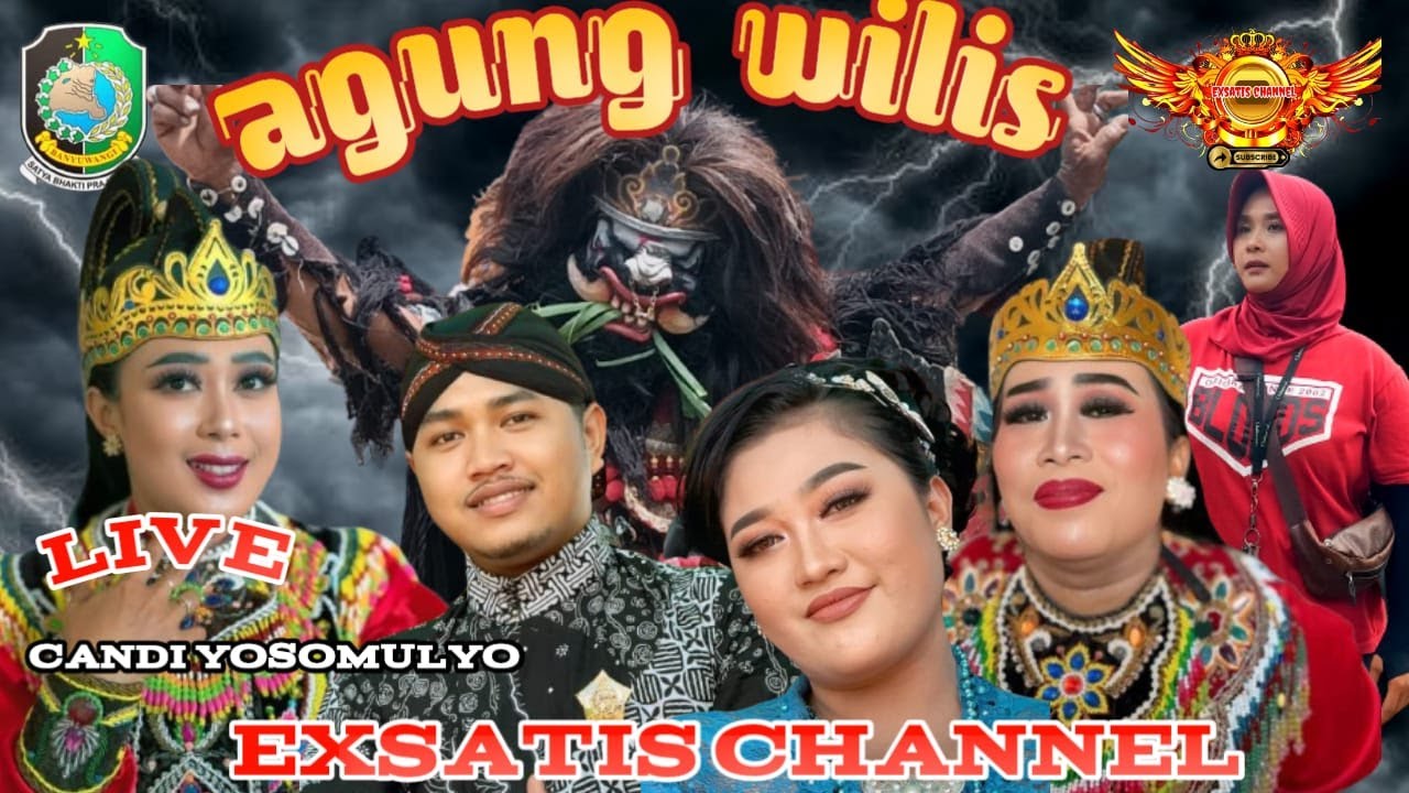 🔴Live JARANAN BUTO AGUNG WILIS, CANDI YOSOMULYO. JPS AUDIO