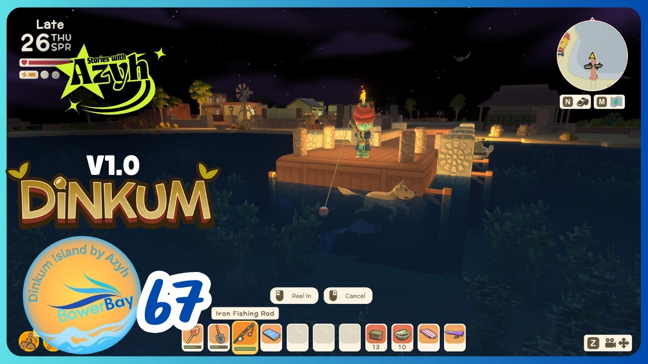 Built the fishing dock! | Dinkum v1 | Episode 67