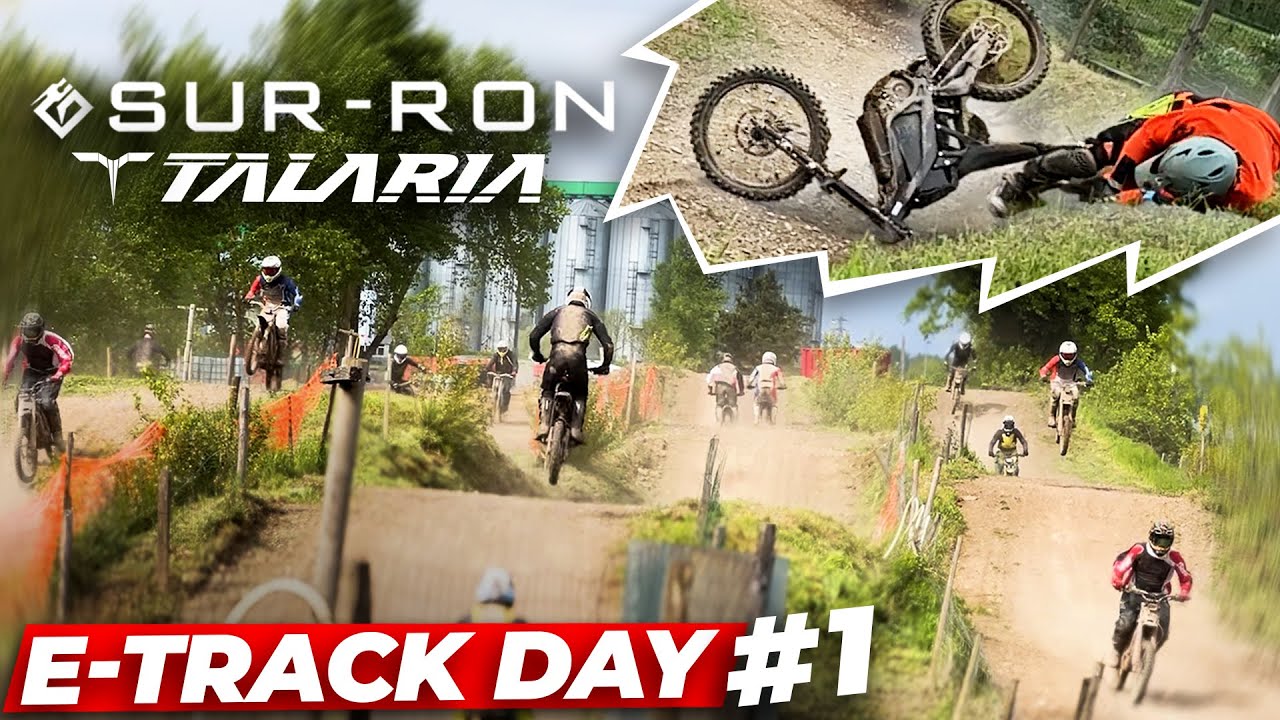 E-TRACK DAY 💥 Notre première rencontre sur CIRCUIT / SURRON & TALARIA ⚡🔋