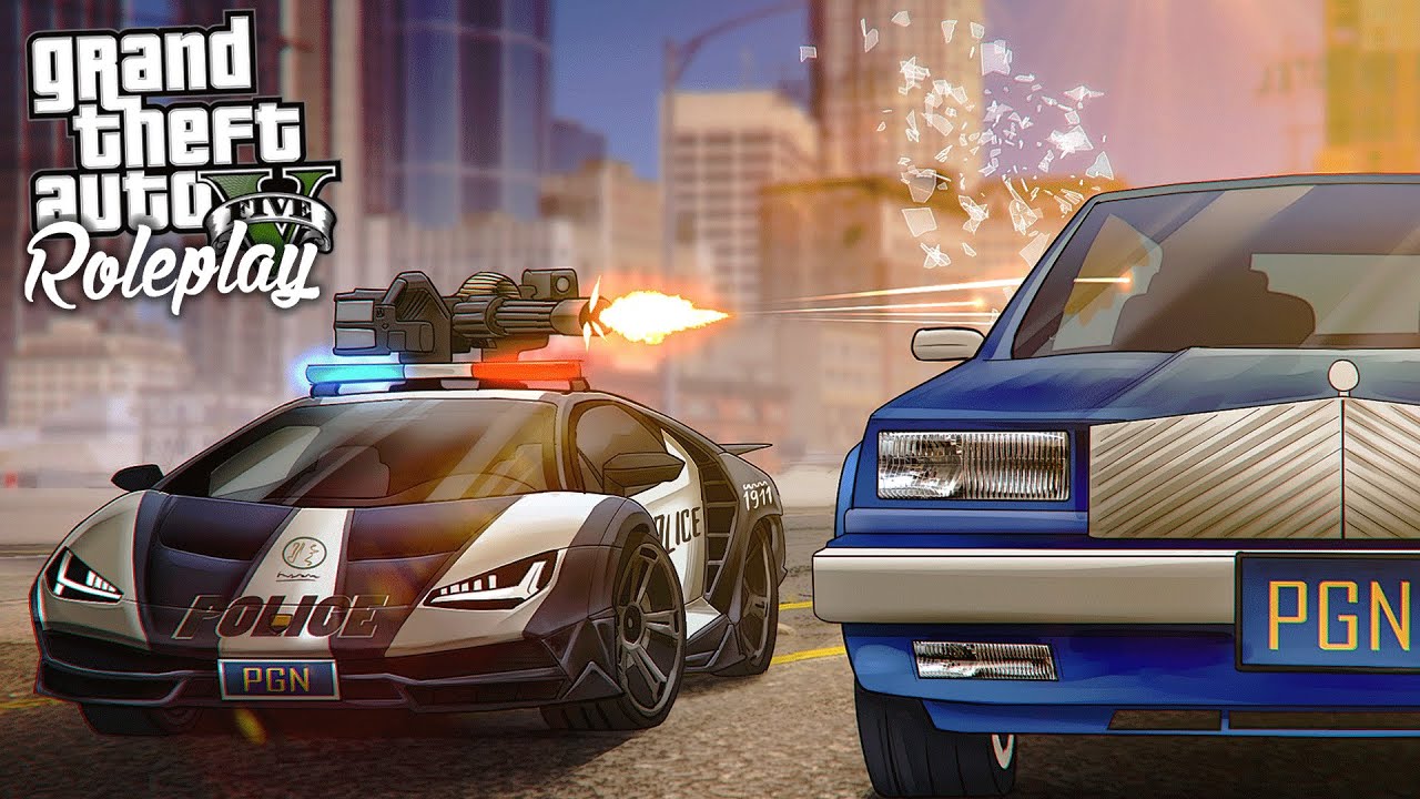 MINIGUN LAMBORGHINI DESTROYS THE SERVER - GTA RP