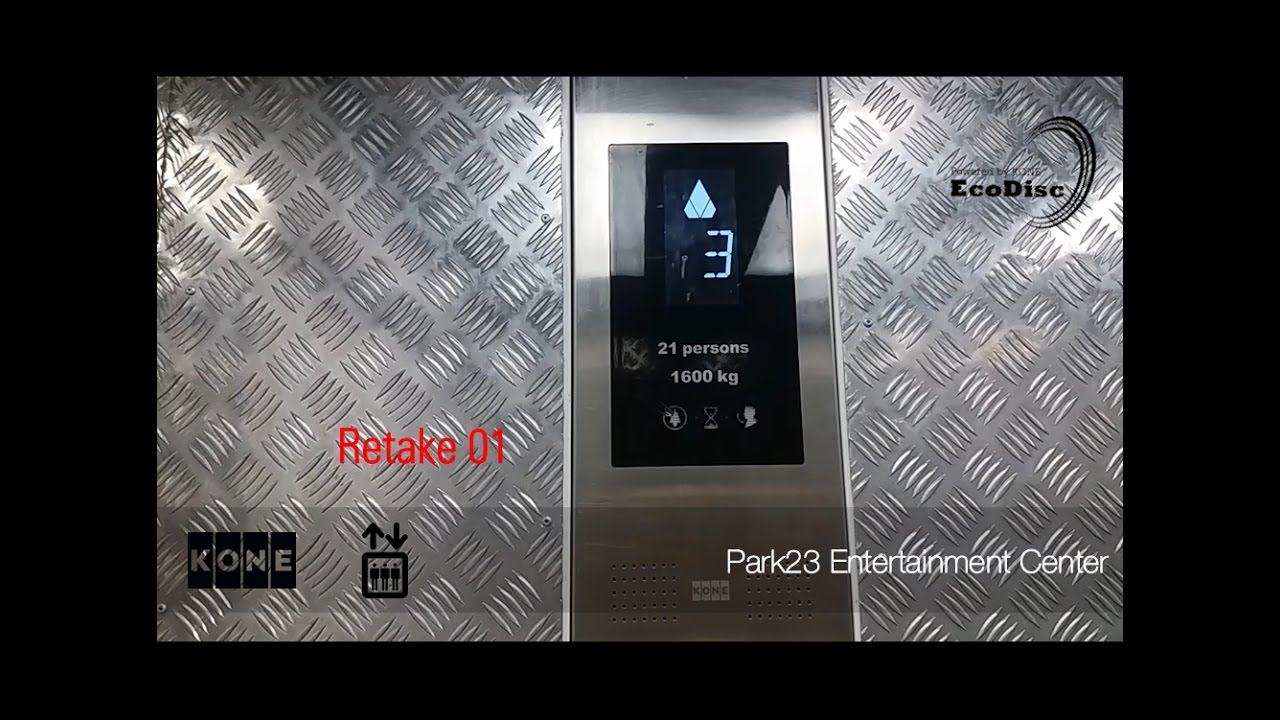 [R1] KONE MonoSpace Service Elevators at Park23, Bali