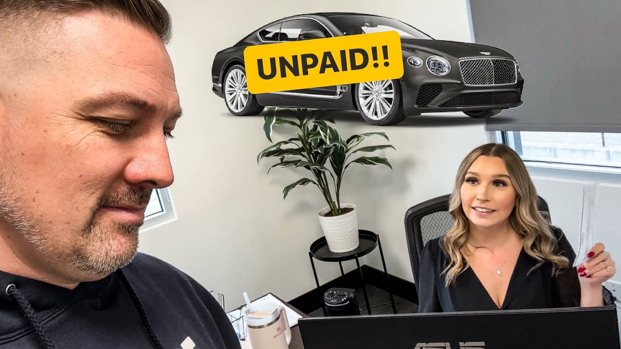 BUSTED!! Dave DID NOT PAY For The BENTLEY…