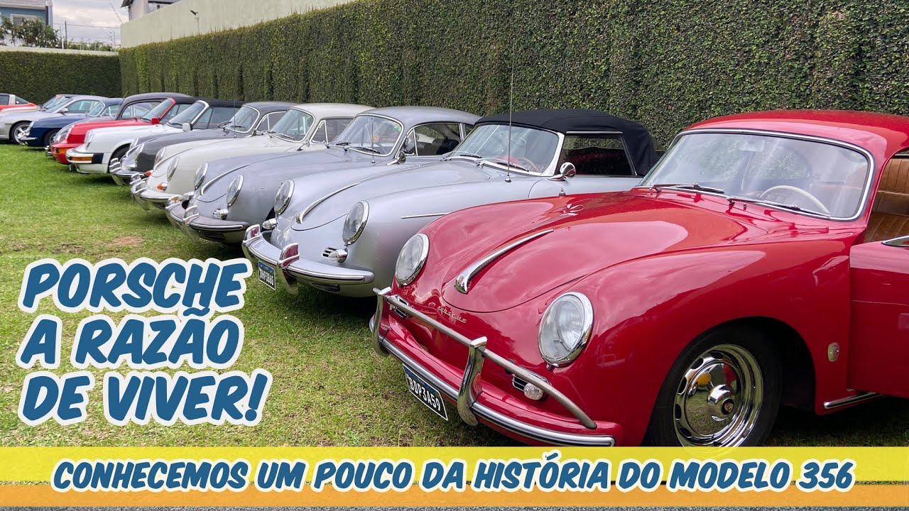 PORSCHE, A RAZÃO DE VIVER! CONHECEMOS UM POUCO DA HISTÓRIA DO MODELO 356 COM RODRIGO GARCIA